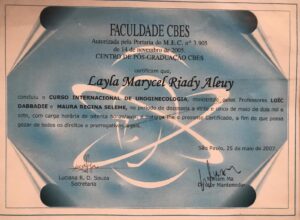 Certificados Layla Riady