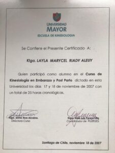 Certificados Layla Riady