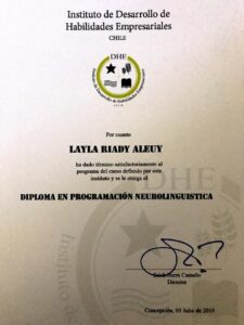 Certificados Layla Riady