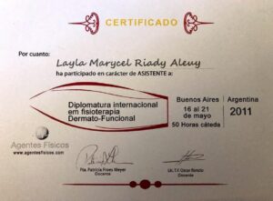 Certificados Layla Riady