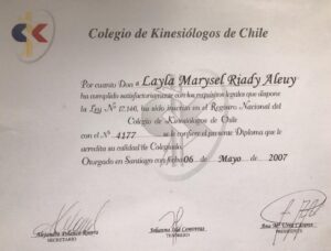 Certificados Layla Riady