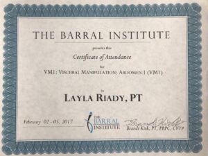 Certificados Layla Riady