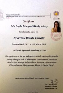 Certificados Layla Riady