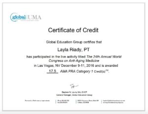 Certificados Layla Riady