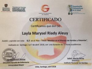 Certificados Layla Riady