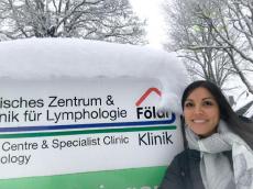 Vivencia en la Clinica Foldi en Alemania, donde tuvimos la oportunidad de analizar complejos casos y compartir conocimientos