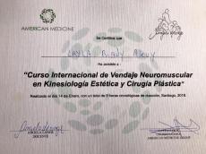 Curso Internacional de Vendaje Neuromuscular en Estética y Cirugía Plástica.